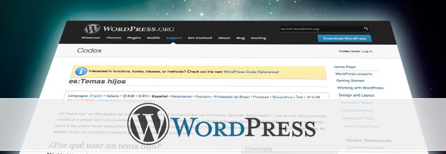 Tutorial crear child-theme WordPress