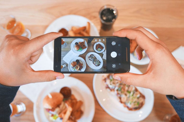 redes sociales restaurante